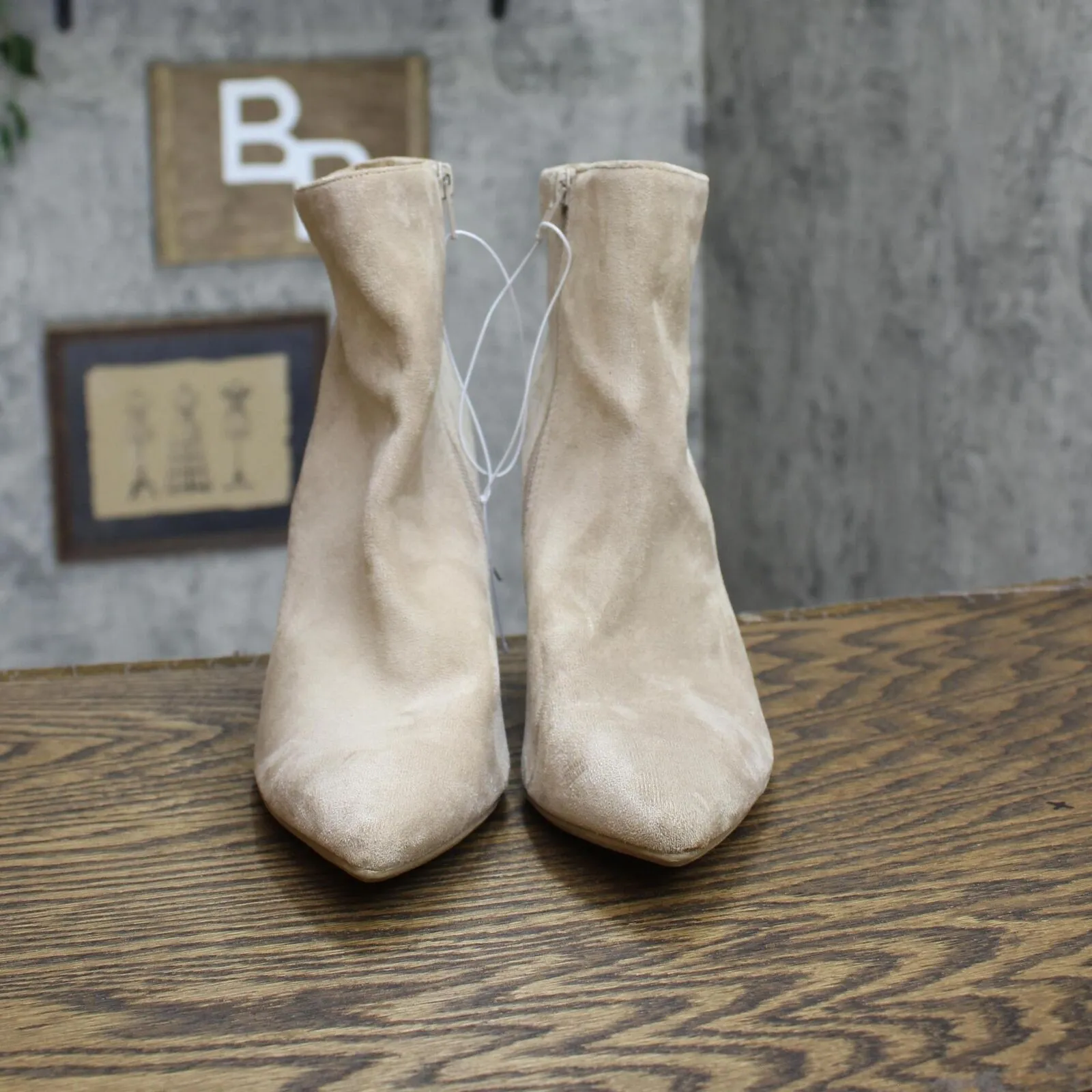 A New Day Women's Cullen Ankle Boots 88400977 Taupe Brown 8.5M