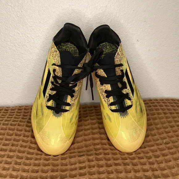 Adidas GW7418 ‎ X SPEEDFLOW MESSI.1 Kids Sz 2.5 FIRM GROUND CLEATS Boys