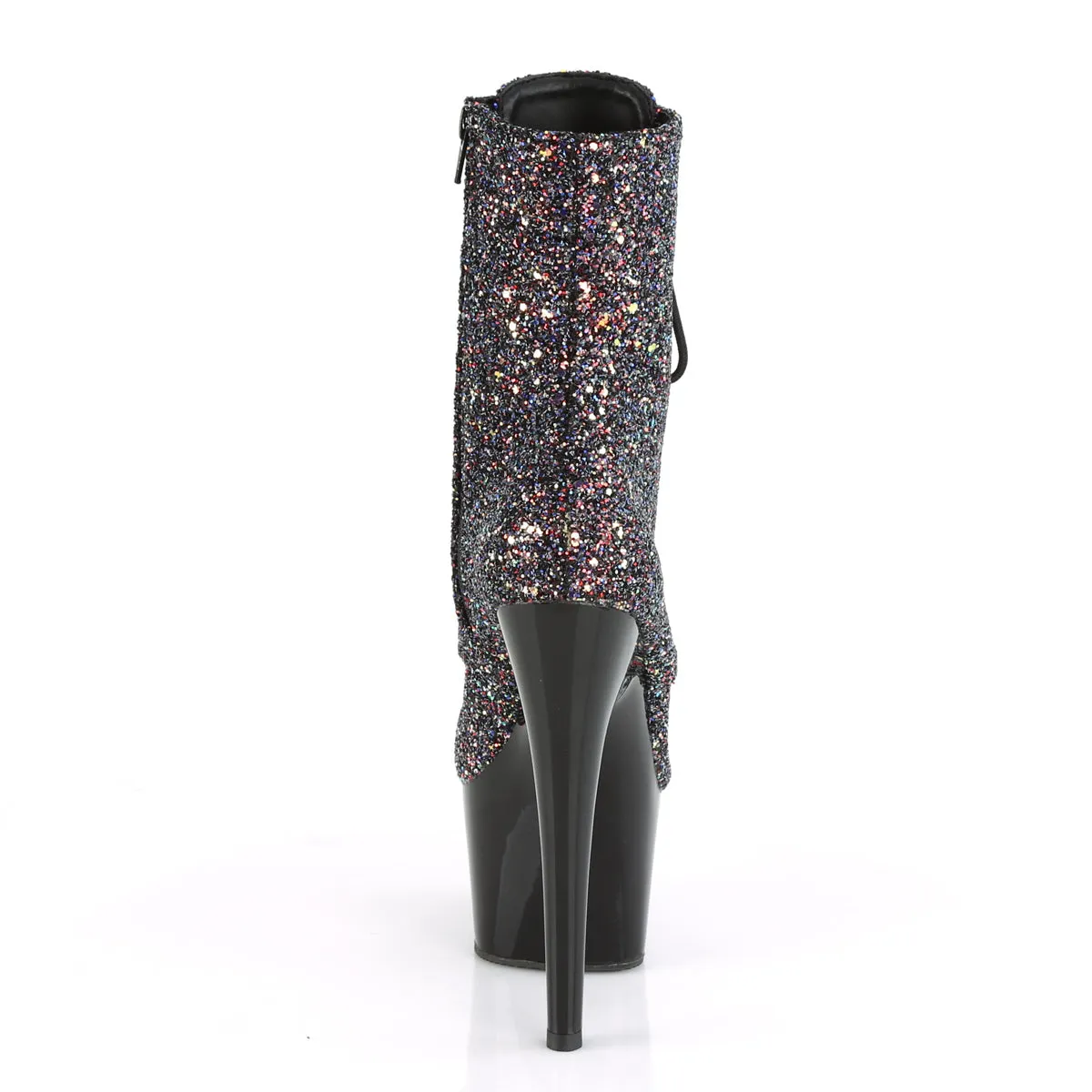 ADORE-1020LG  Purple Multi Glitter/Black