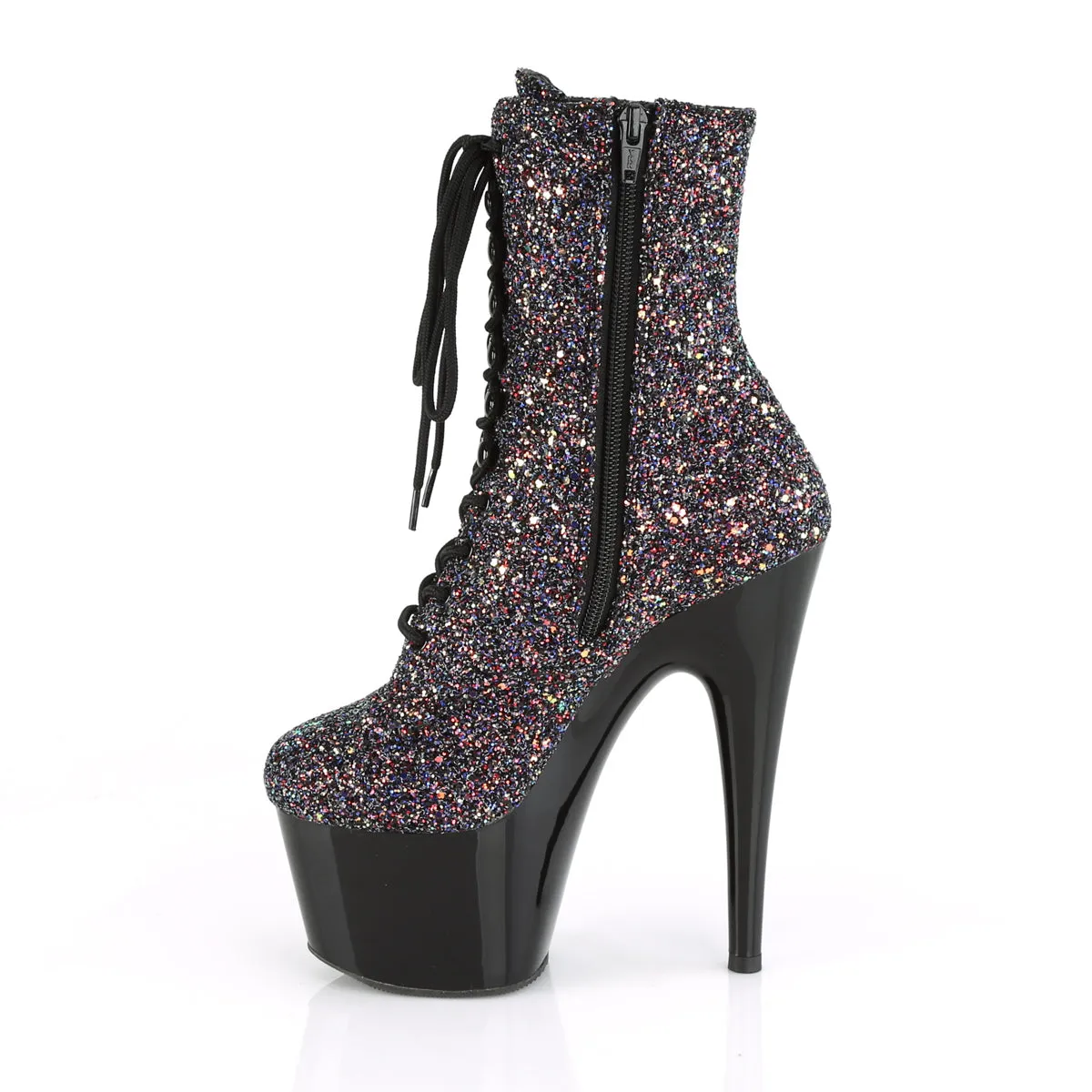 ADORE-1020LG  Purple Multi Glitter/Black