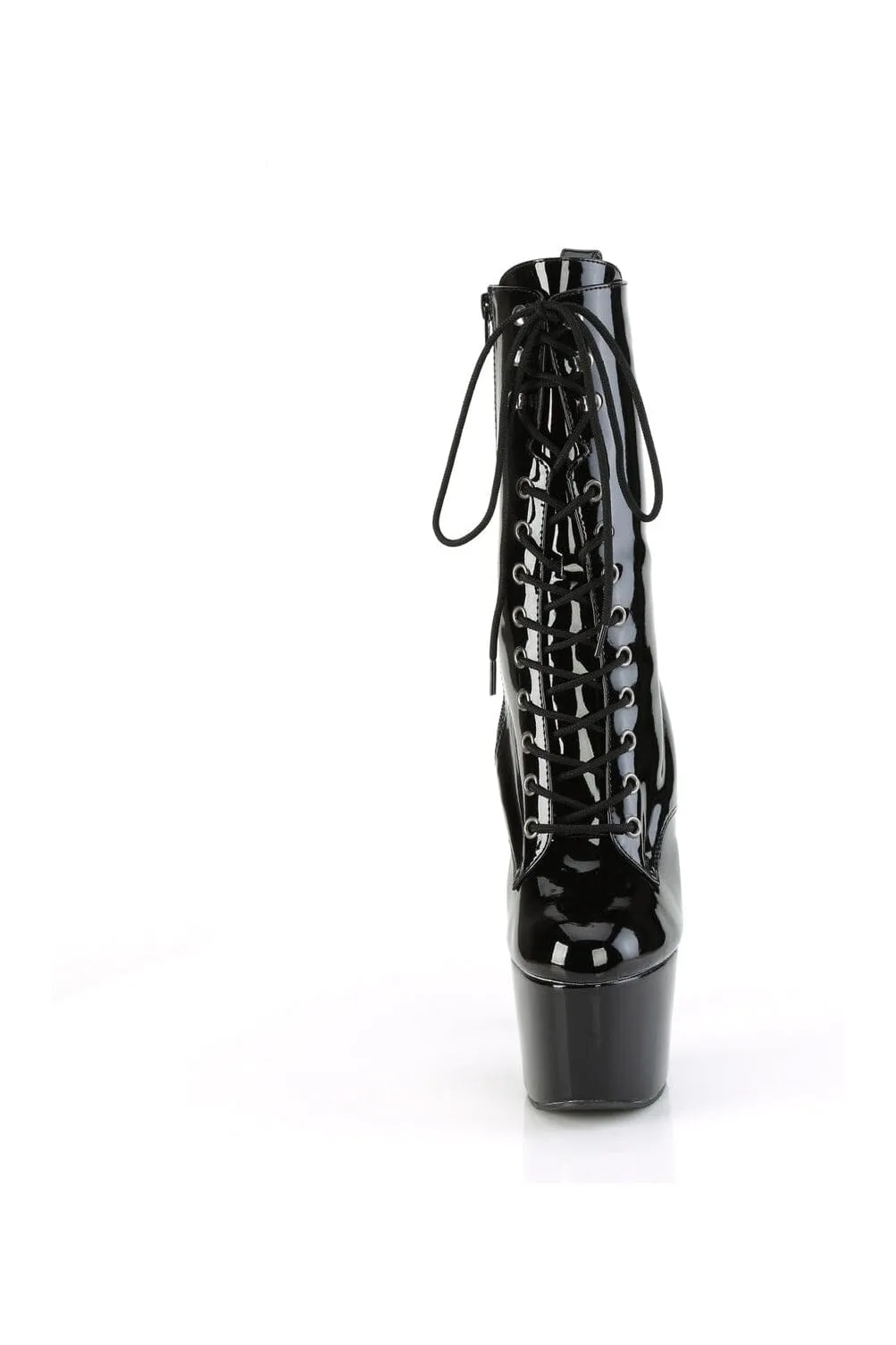 ADORE-1040WR-HG Black Patent Ankle Boot