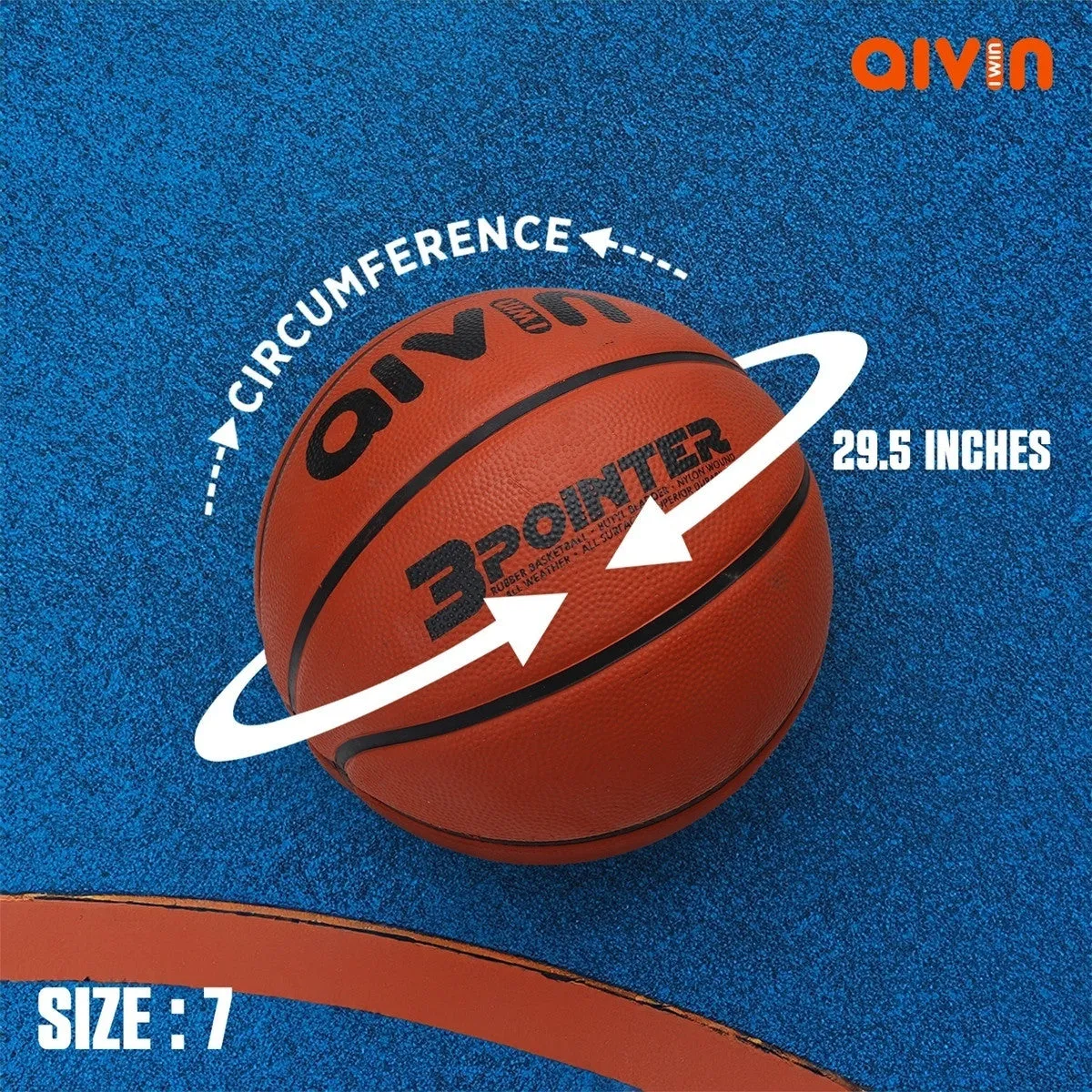 AIVIN 3 POINTER BASKETBALL SIZE - 7