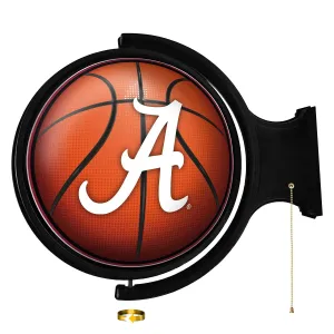 Alabama Crimson Tide: Basketball - Original Round Rotating Lighted Wall Sign