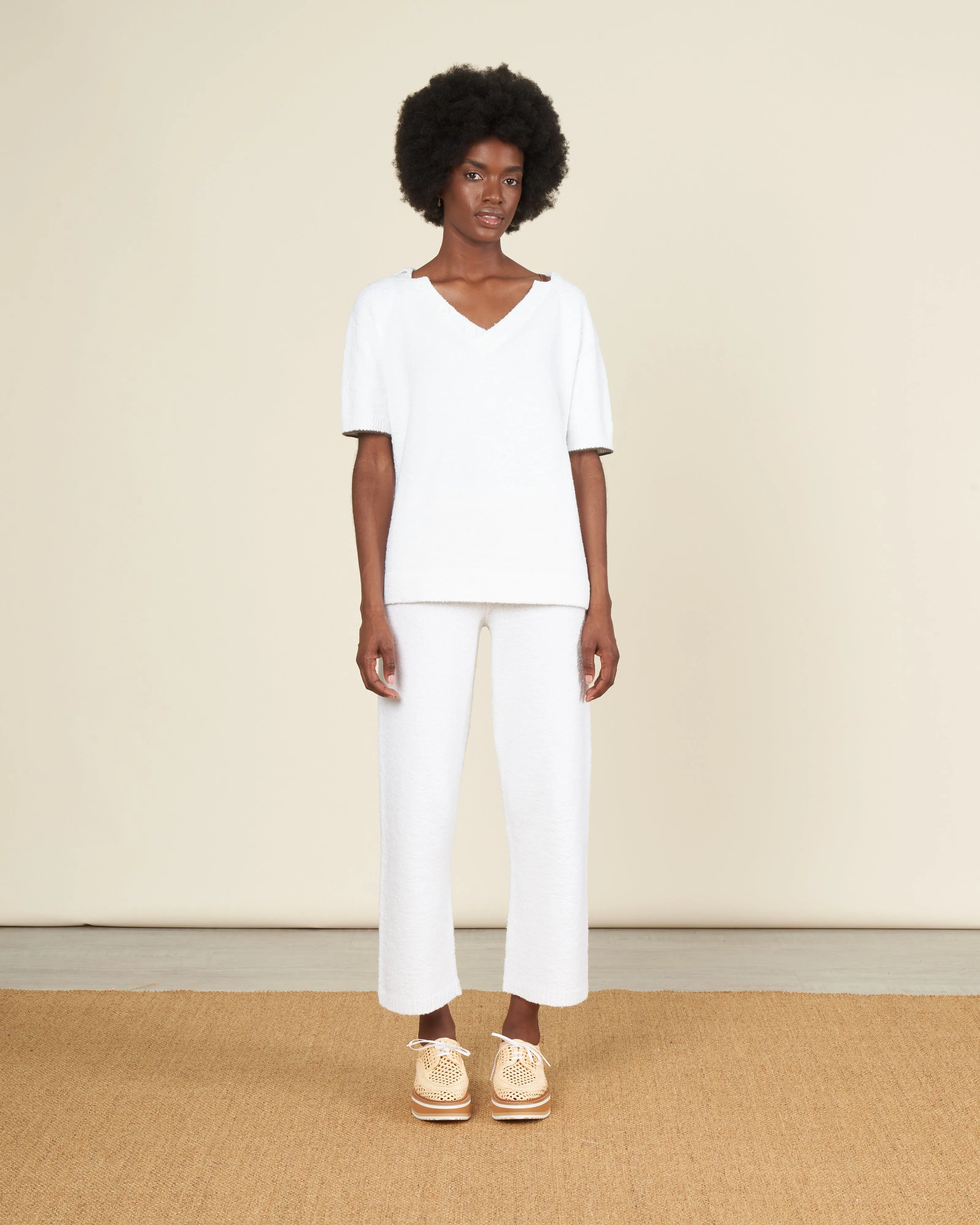alte polo - white