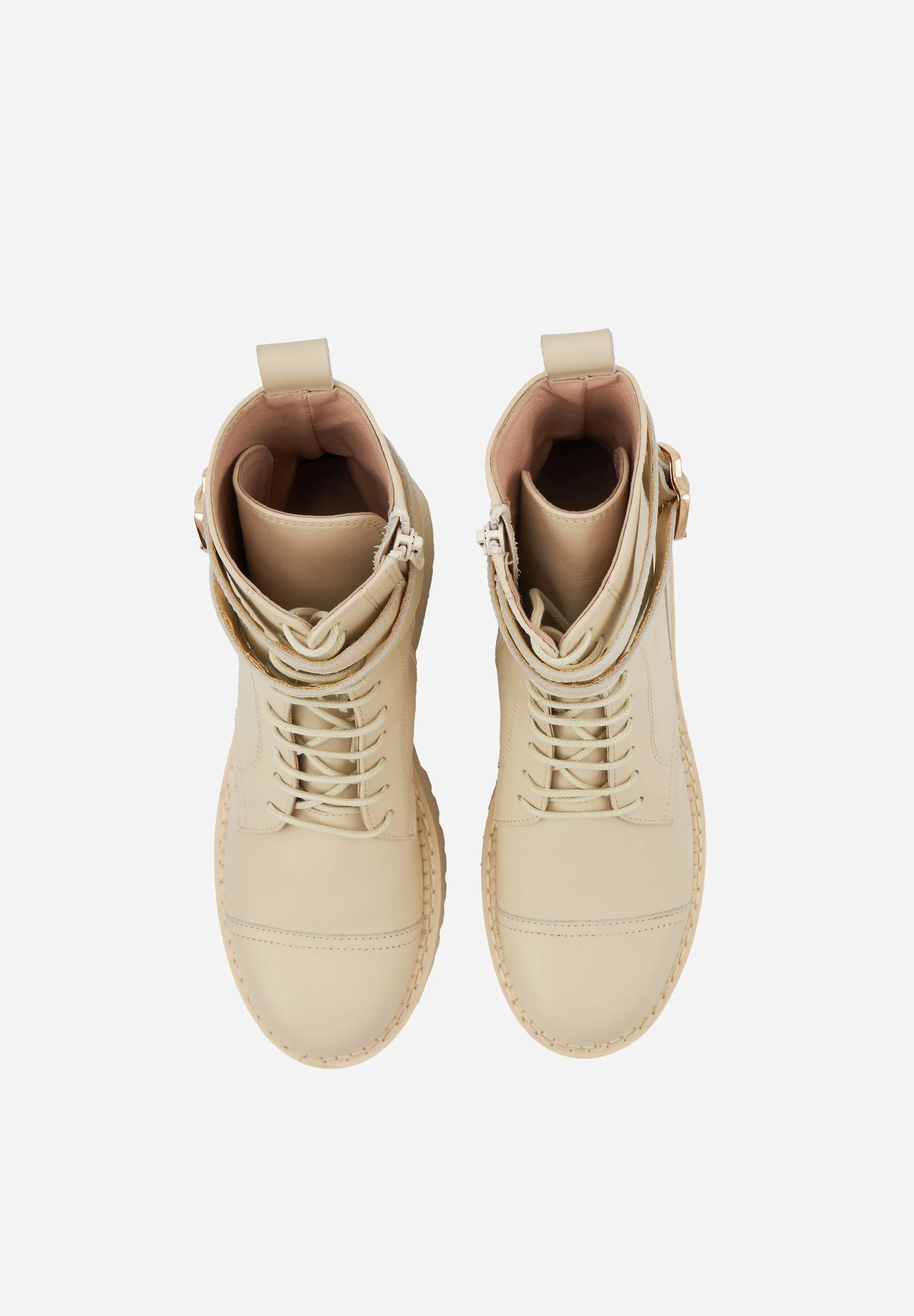 Amy-Cuir Beige