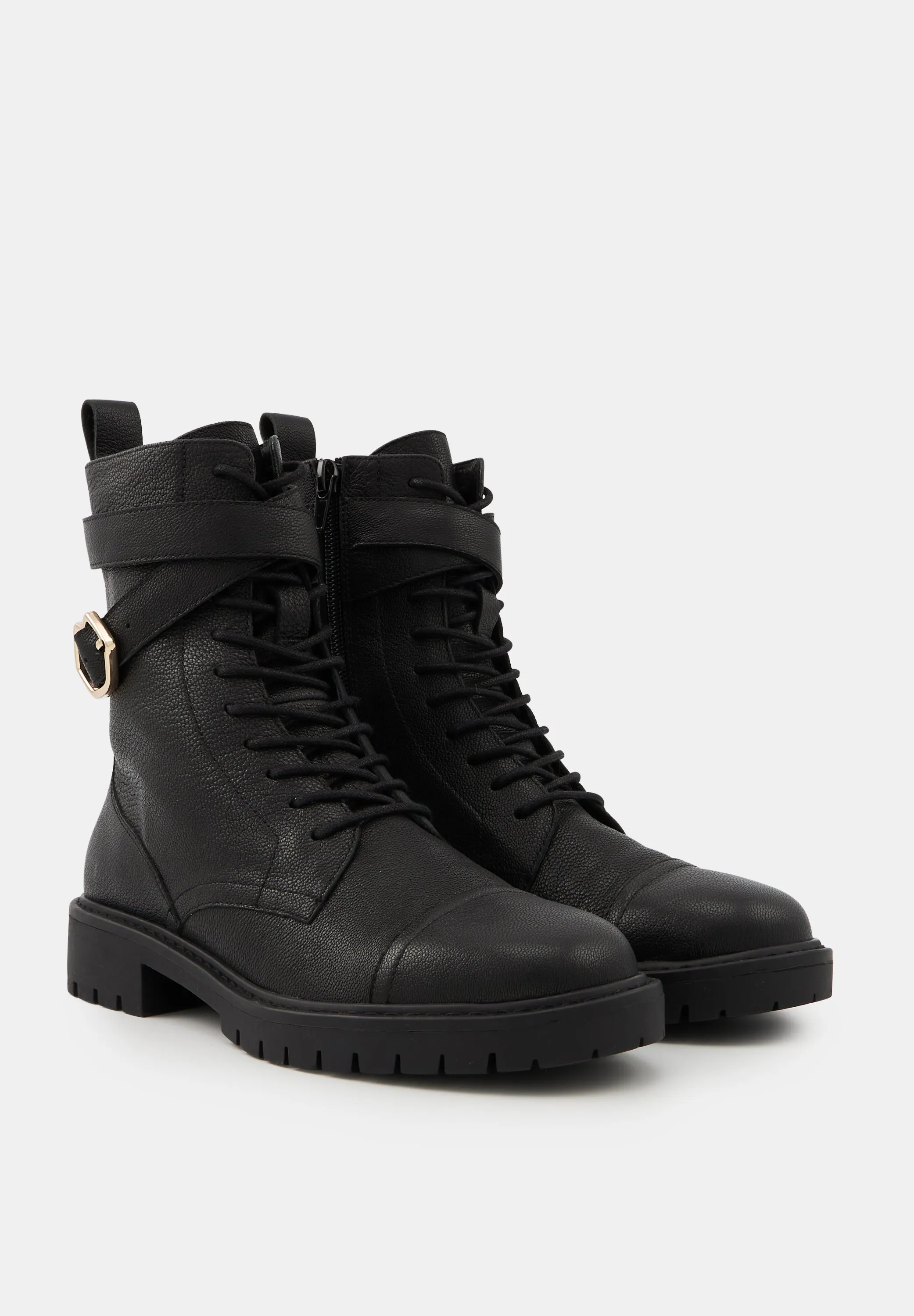 Amy-Cuir Grainé Noir