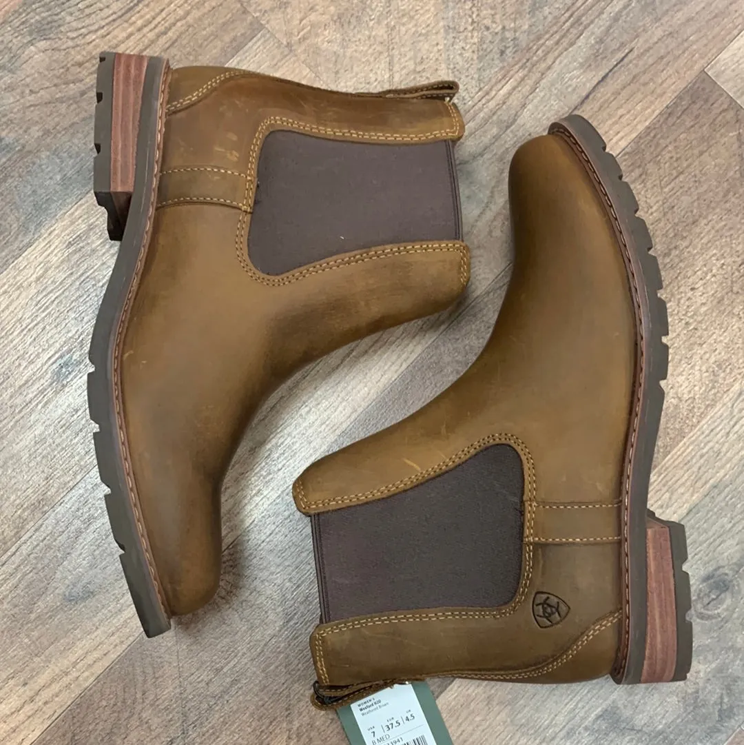 ARIAT WOMEN'S WEXFORD WATERPROOF CHELSEA BOOTS - ROUND TOE