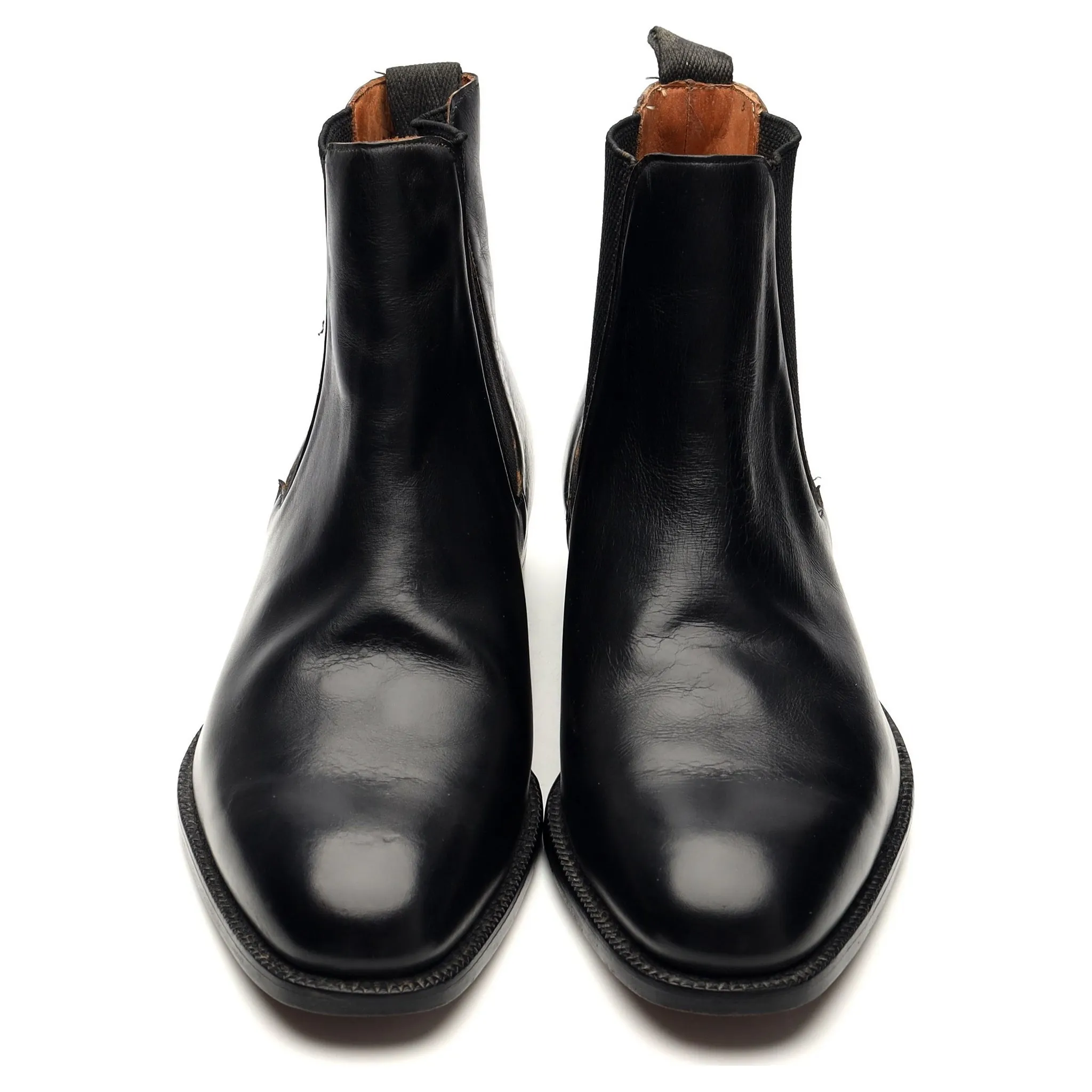 'Astoria' Black Leather Chelsea Boots UK 8 G