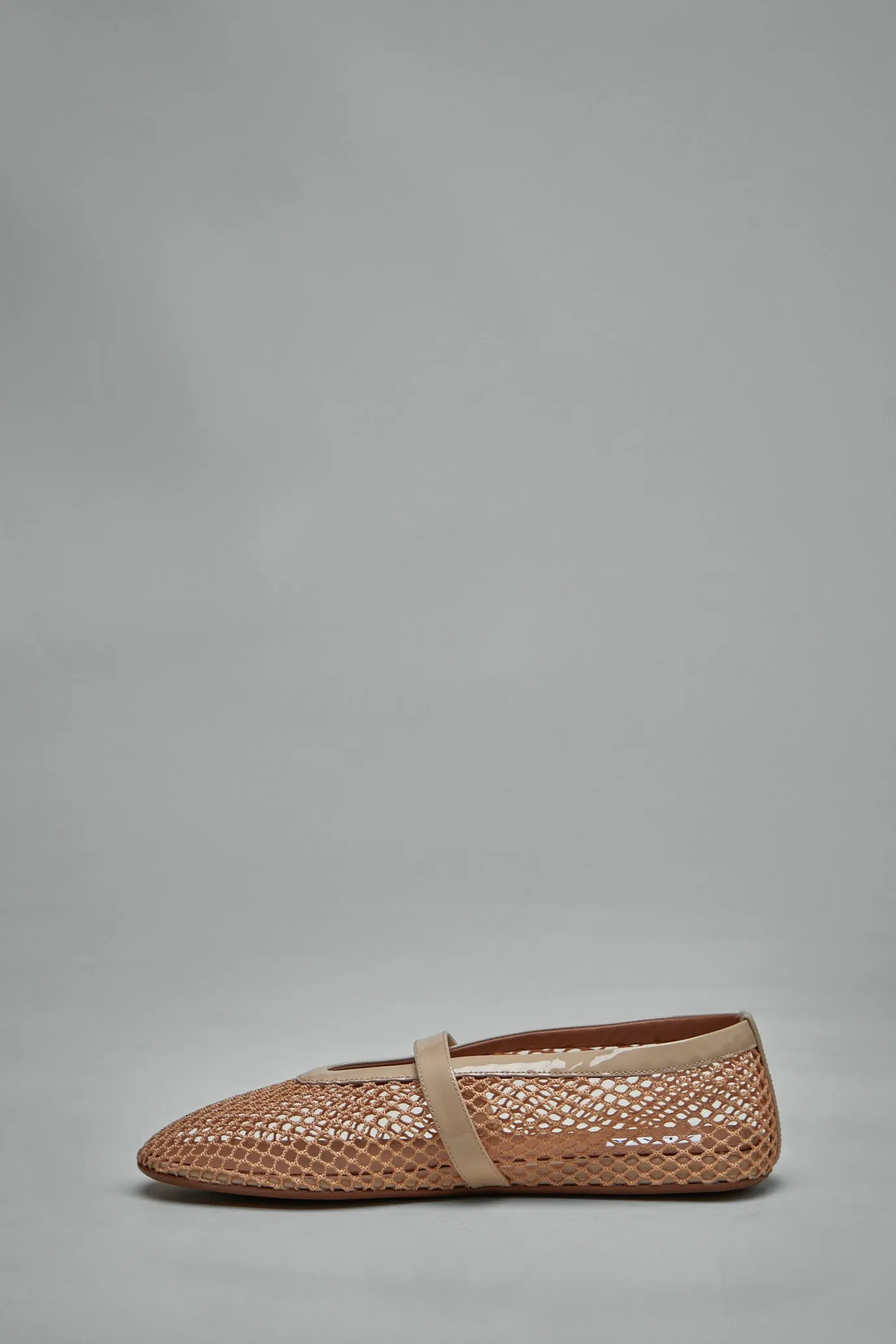 Ballet Flats in Fishnet