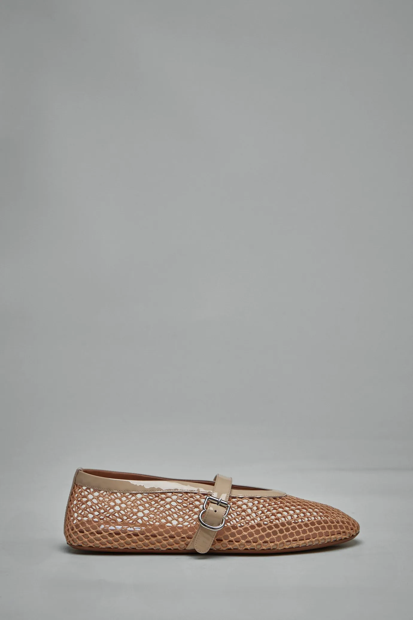 Ballet Flats in Fishnet