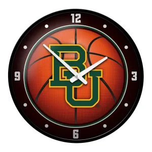 Baylor Bears: Basketball - Modern Disc Wall Clock