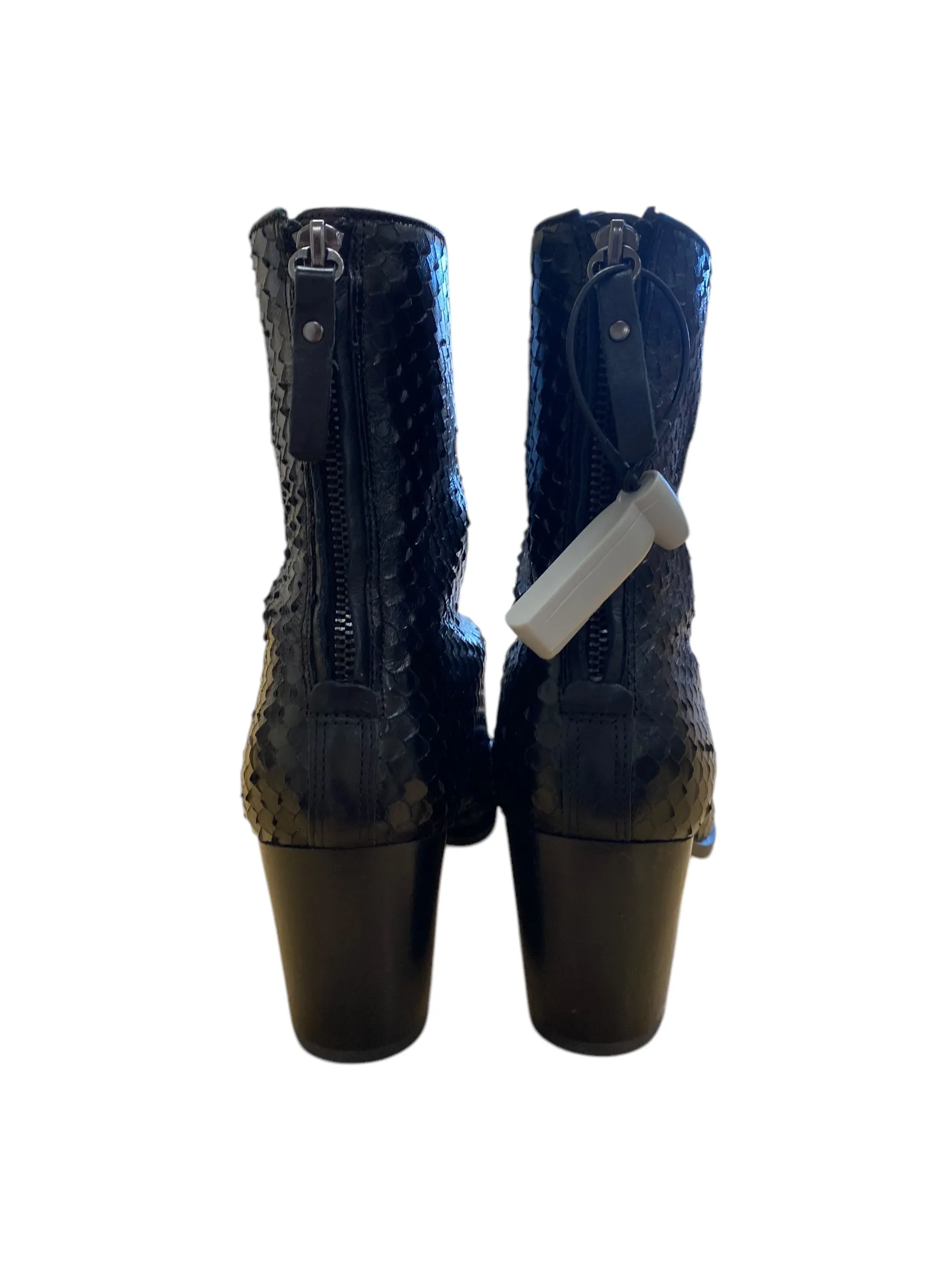 Boots Ankle Heels By Ecco In Black, Size: 10