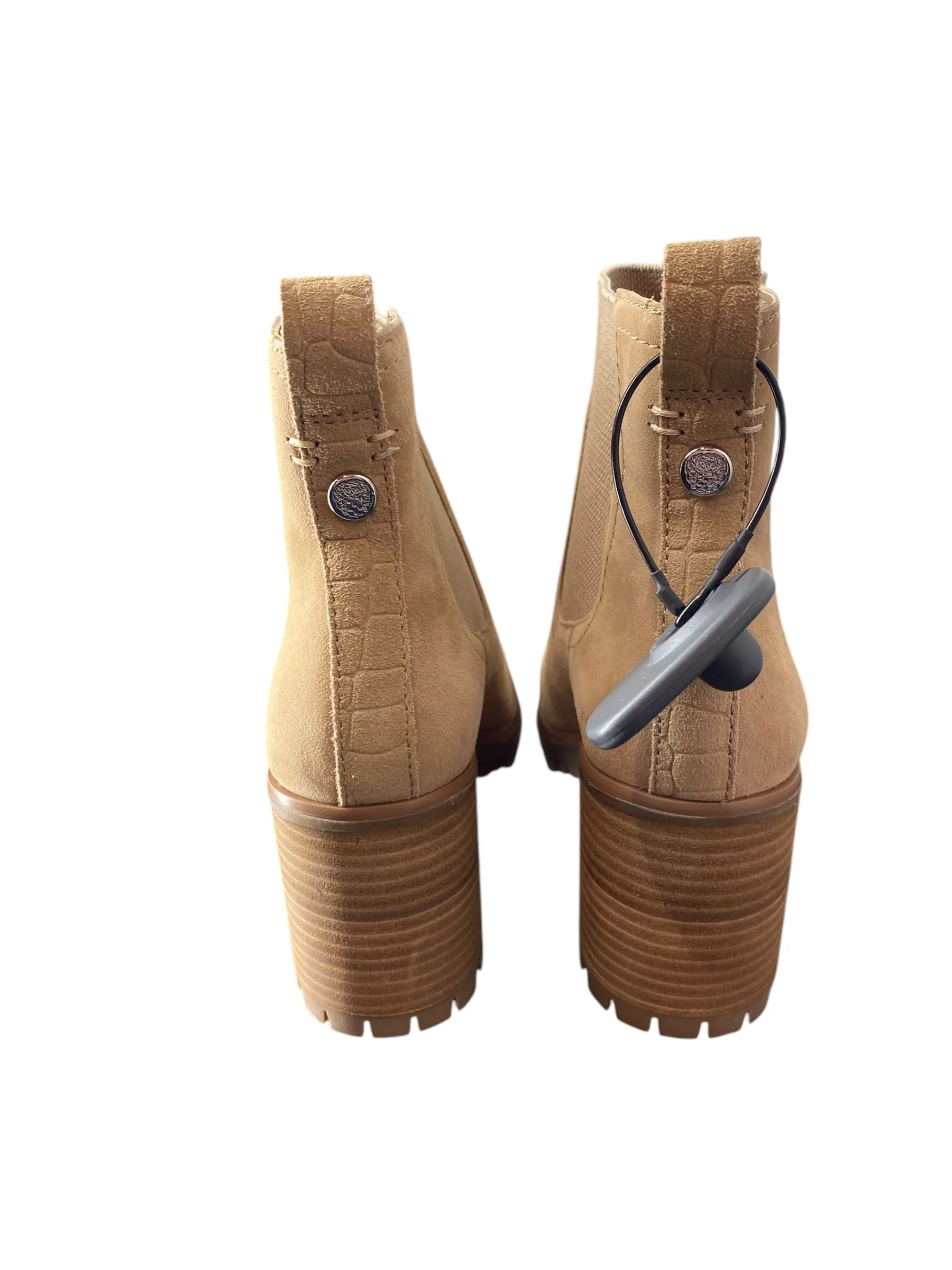 Boots Ankle Heels By Vince Camuto In Brown, Size: 7