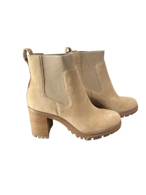 Boots Ankle Heels By Vince Camuto In Brown, Size: 7