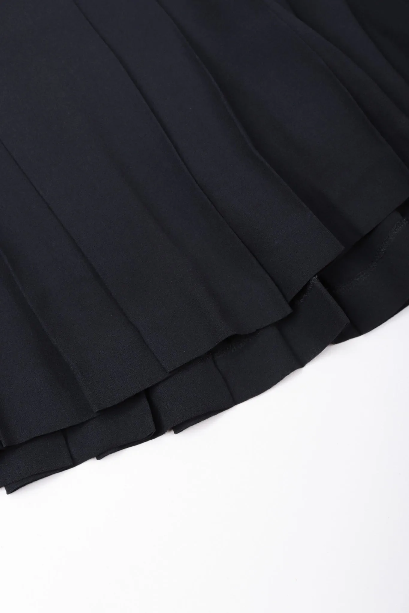 Bouclé Jacket & Pleated Skirt Set