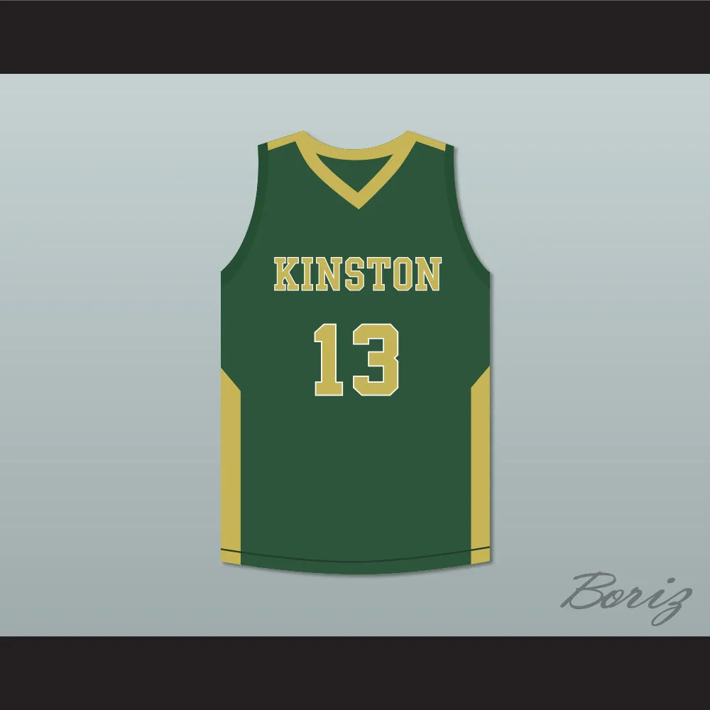 Brandon Ingram 13 Kinston High School Green Basketball Jersey