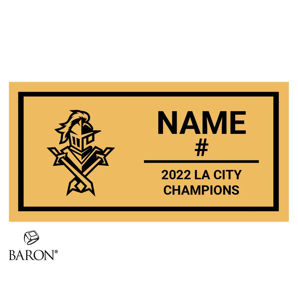 Bravo High School Boys Basketball 2022 Championship Ring Box