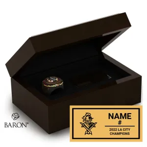 Bravo High School Boys Basketball 2022 Championship Ring Box