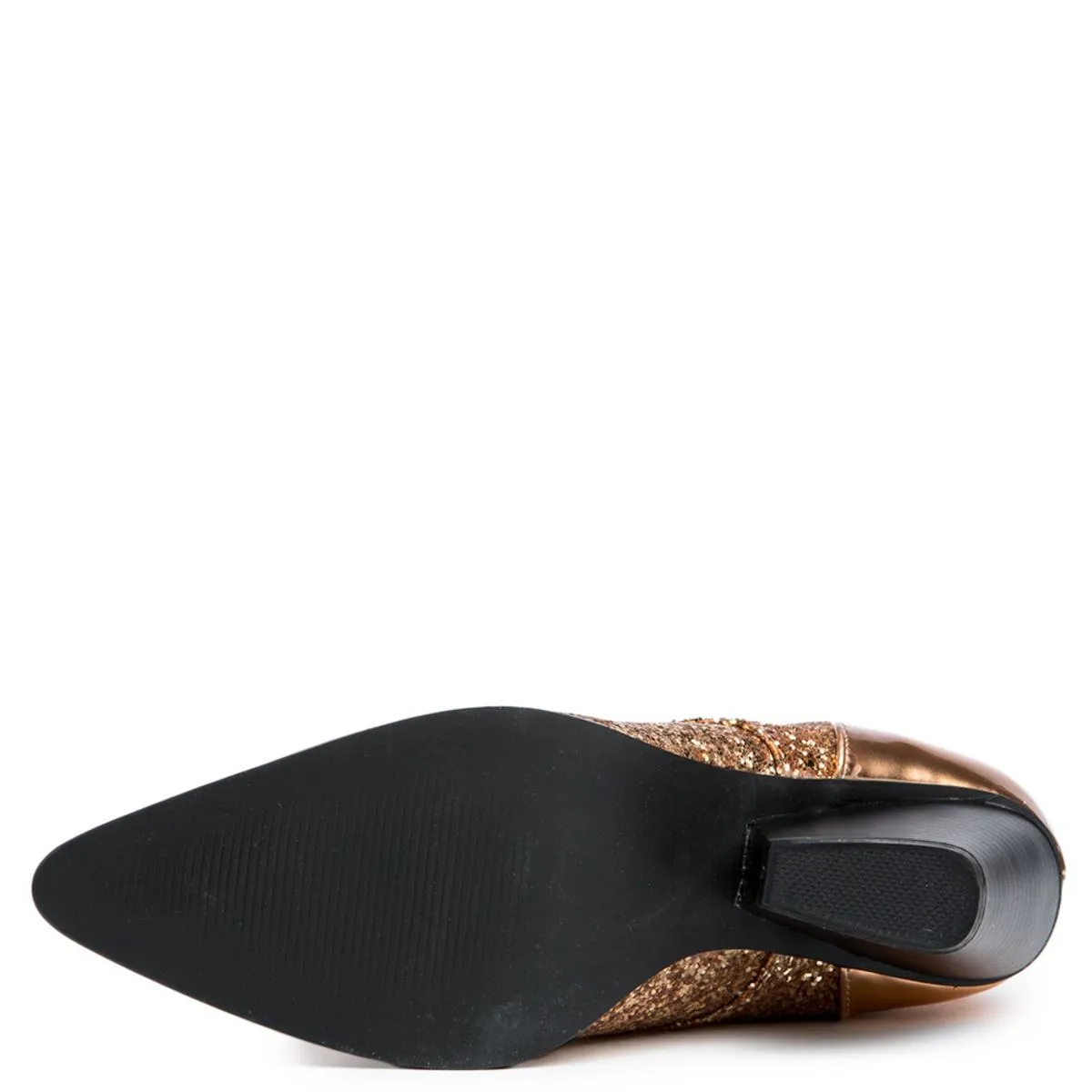 Cape Robbin Kelsey-18 Rose Gold Bootie Rose Gold