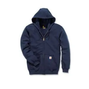 Carhartt Hooded sweatshirt with zipper - Navy K122 472
