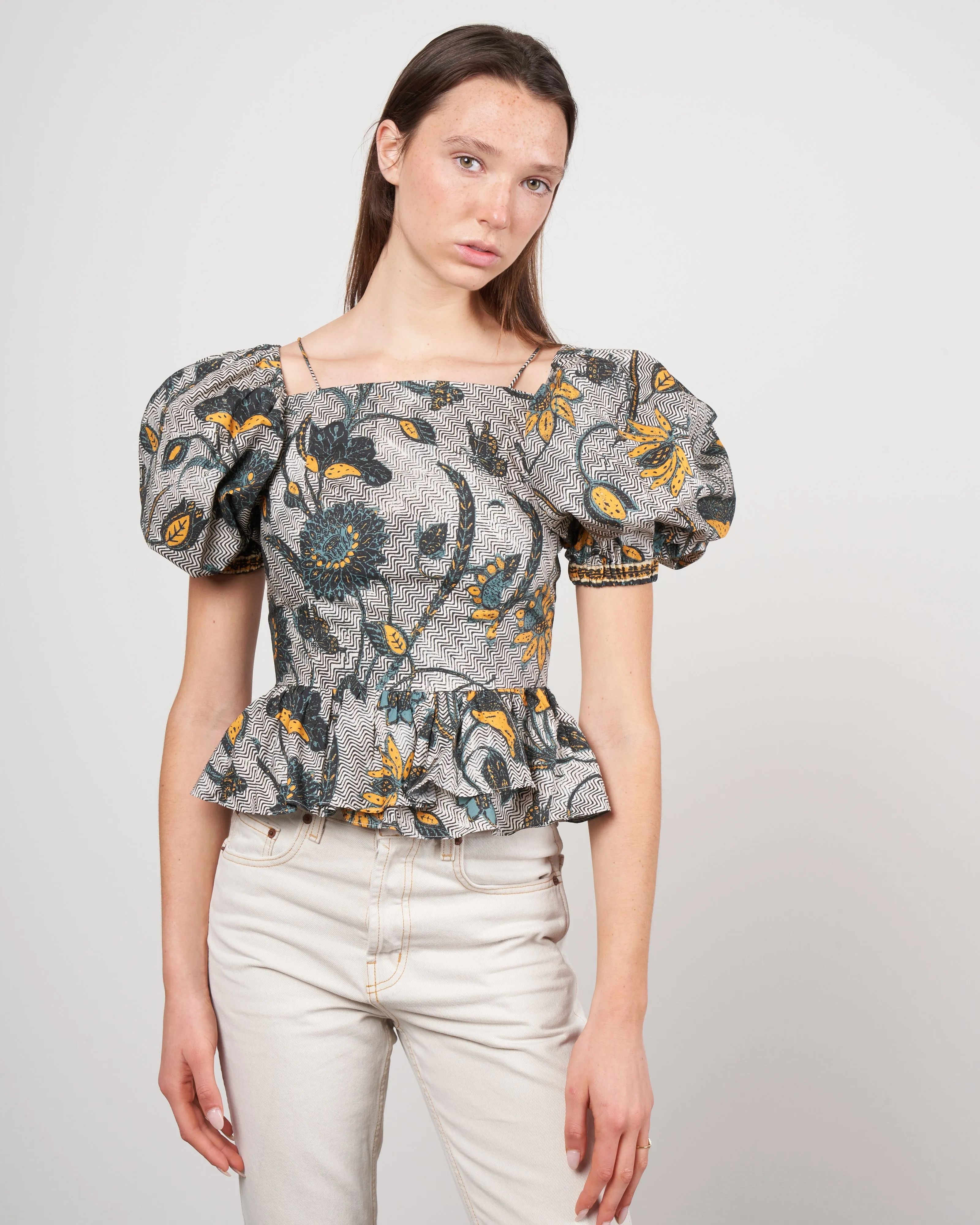 carlotta blouse - portofino