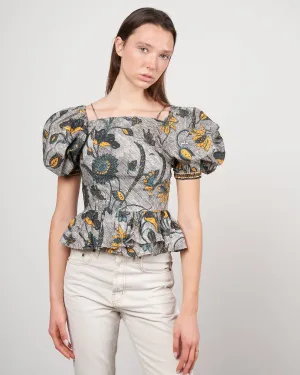 carlotta blouse - portofino