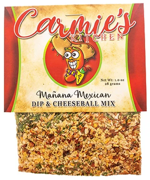 Carmie's Kitchen Dip and Cheeseball Mixes