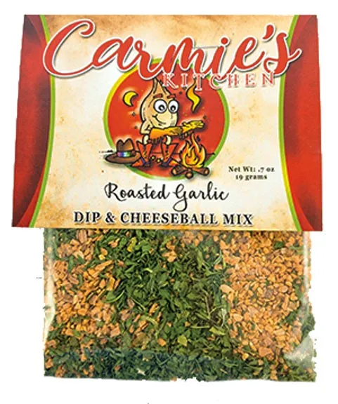 Carmie's Kitchen Dip and Cheeseball Mixes