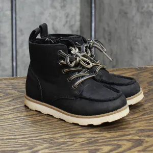 Cat & Jack Toddler Boys Lace Up Boots 1667695cdde481 Black 8T