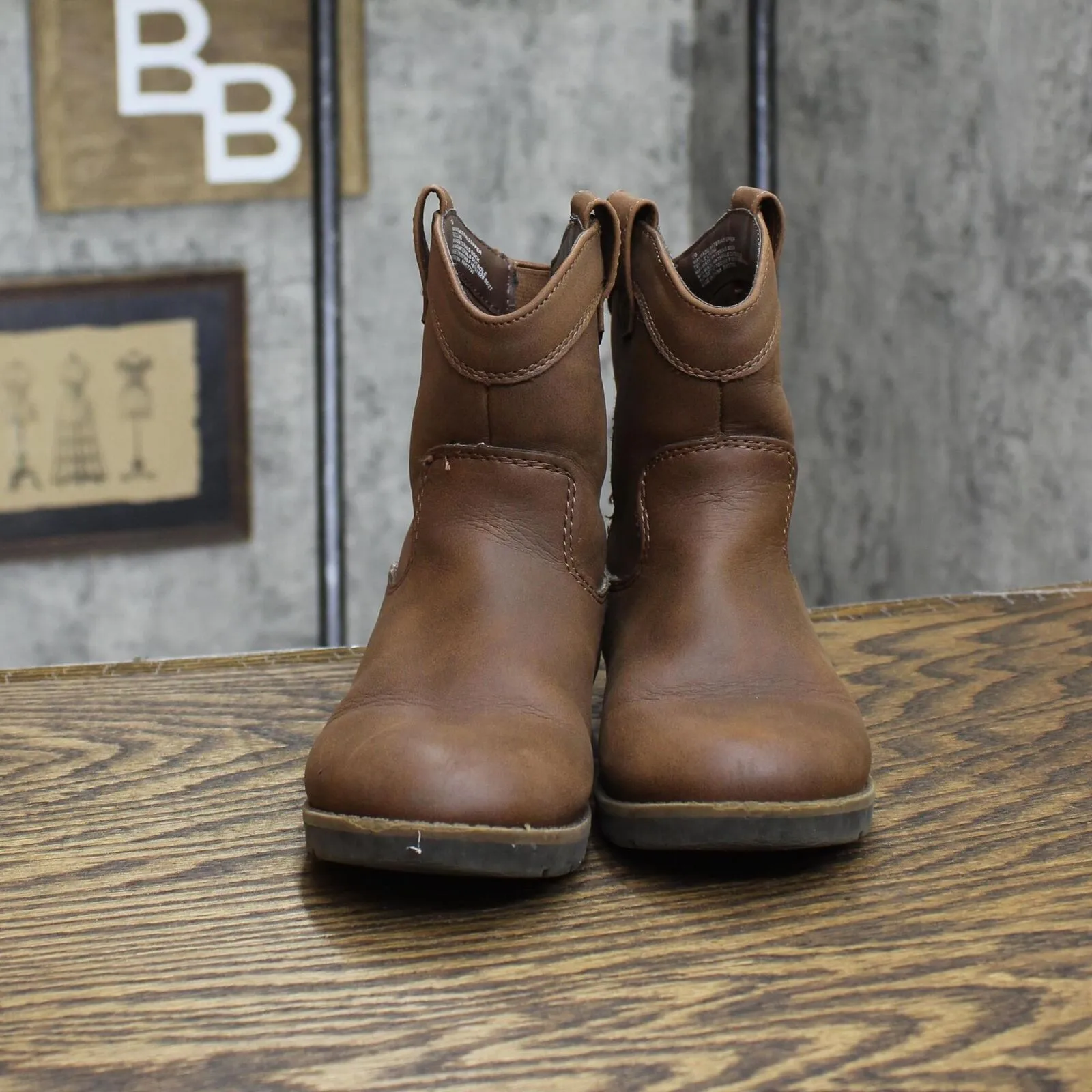 Cat & Jack Toddler Boys Pull On Boots 1667697d32ee33 Brown 10T