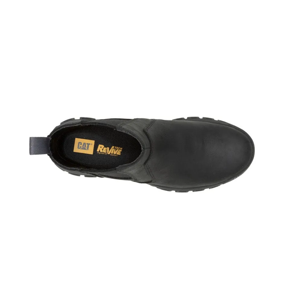 Caterpillar Threshold Chelsea Boots Black