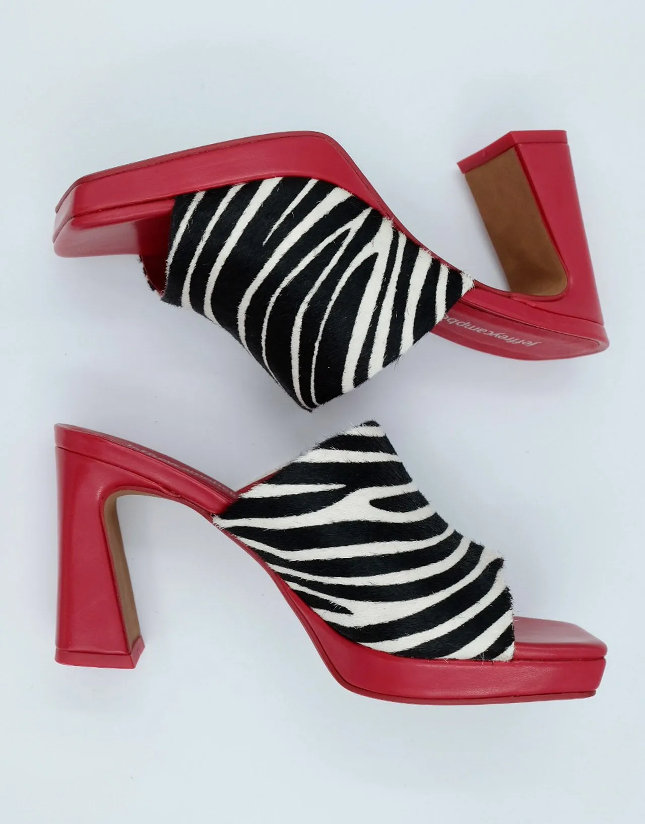 Caviar Black/White/Red Zebra