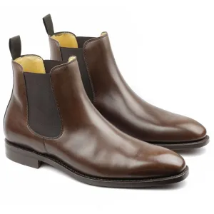 Chelsea Boots Cuir Marron
