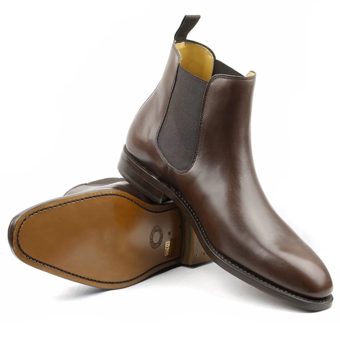 Chelsea Boots Cuir Marron