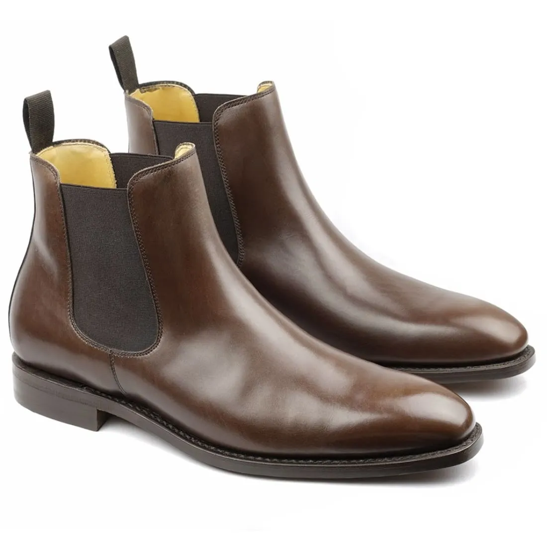 Chelsea Boots Cuir Marron