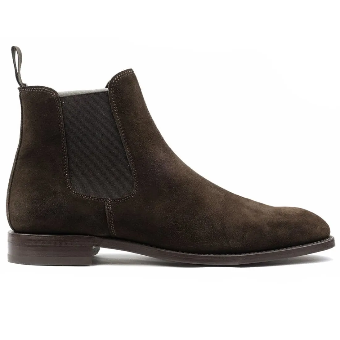 Chelsea Boots Daim Marron