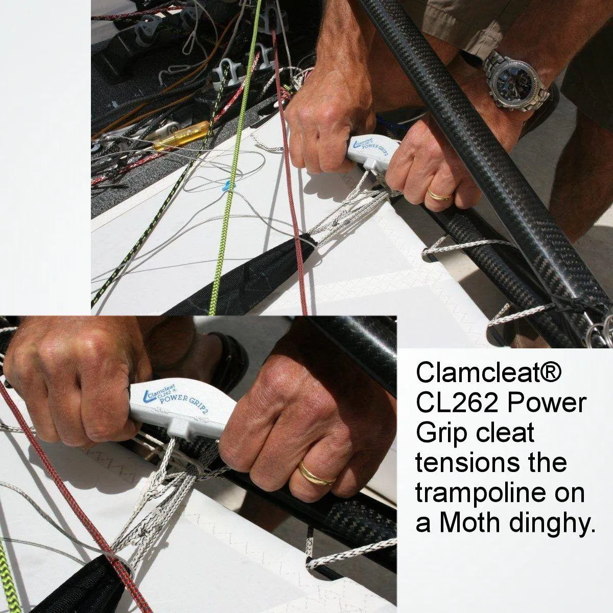 Clamcleat Large Power Grip Handle - CL262/R