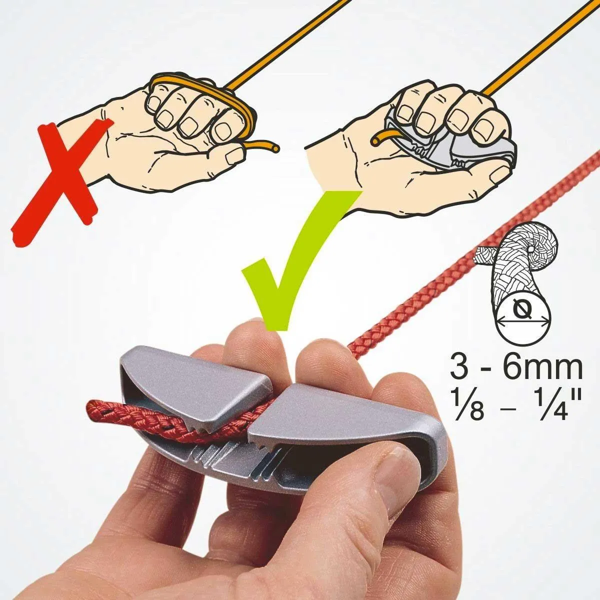 Clamcleat Small Power Grip Handle - CL261/R