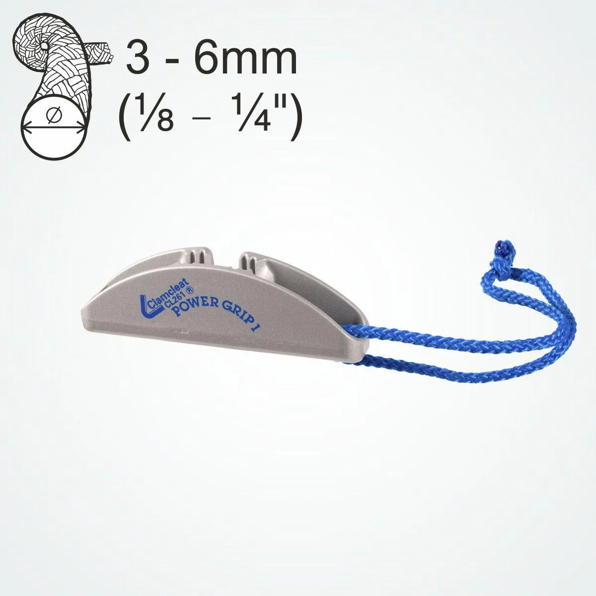 Clamcleat Small Power Grip Handle - CL261/R