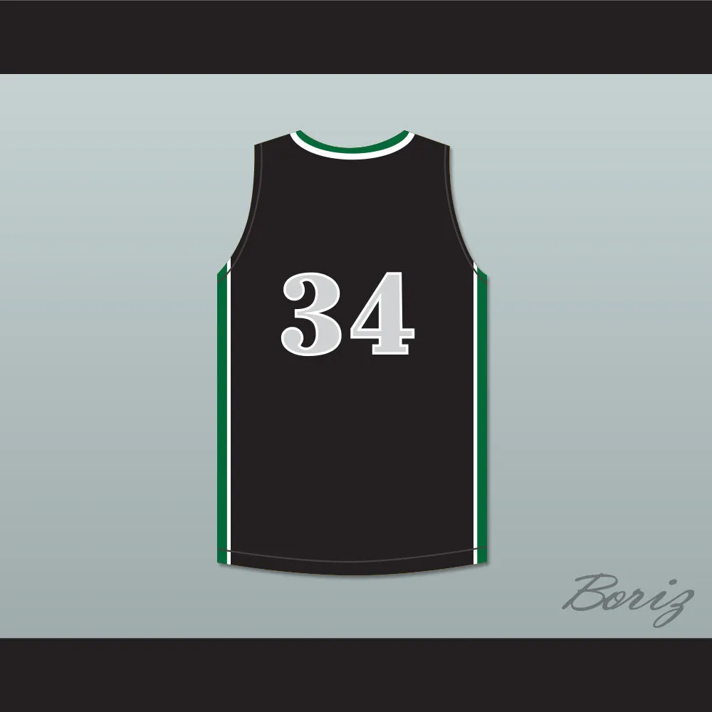 Colin Kaepernick 34 John H. Pitman High School Pride Black Basketball Jersey 1