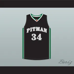 Colin Kaepernick 34 John H. Pitman High School Pride Black Basketball Jersey 1