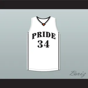 Colin Kaepernick 34 John H. Pitman High School Pride White Basketball Jersey 2