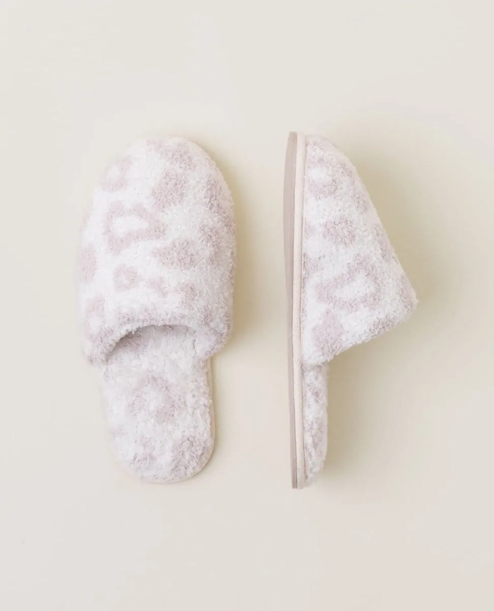CozyChic® Barefoot In The Wild® Slipper Cream