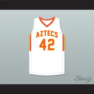 Dalen Terry 4 Corona del Sol High School Aztecs White Basketball Jersey 1