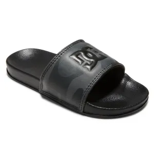 DC Slide Kids' Sandals White/Black/Camo