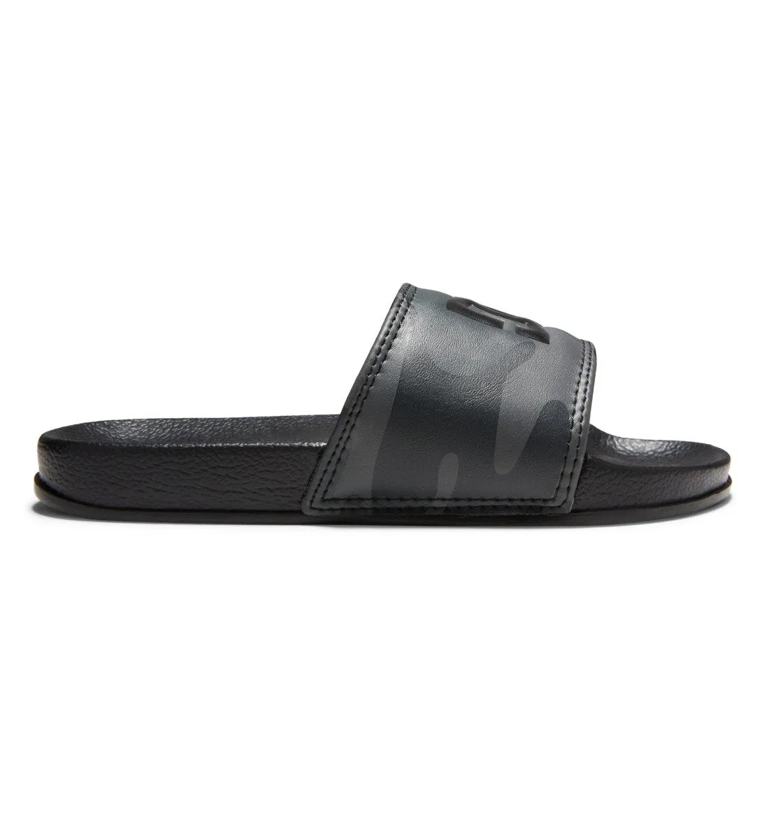DC Slide Kids' Sandals White/Black/Camo