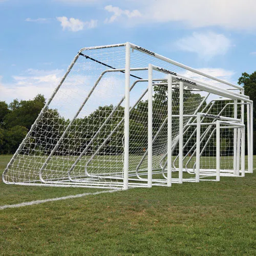 Douglas® CLUB Portable Soccer Goals, 3″ Round Aluminum with 4mm Nets