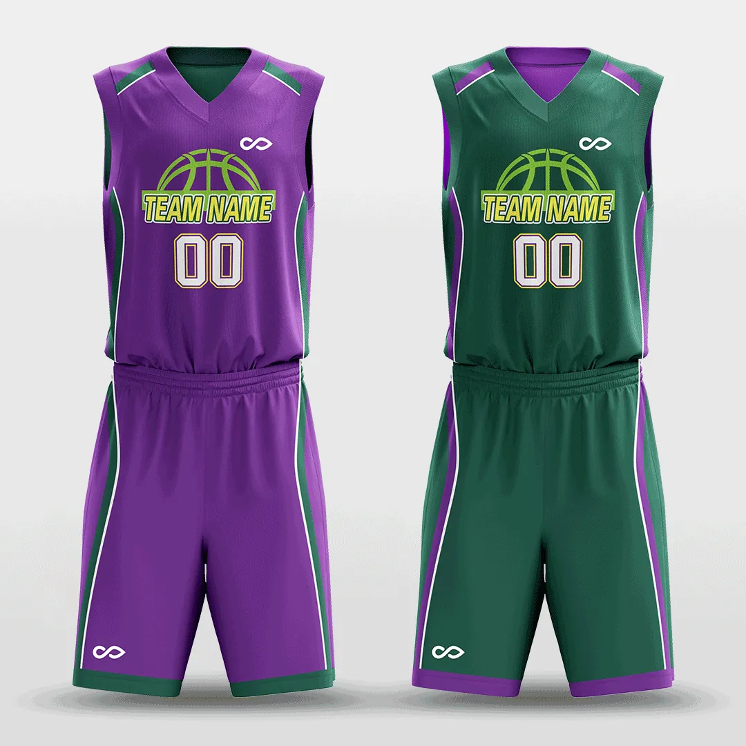 Dream - Customized Reversible Sublimated Basketball Set