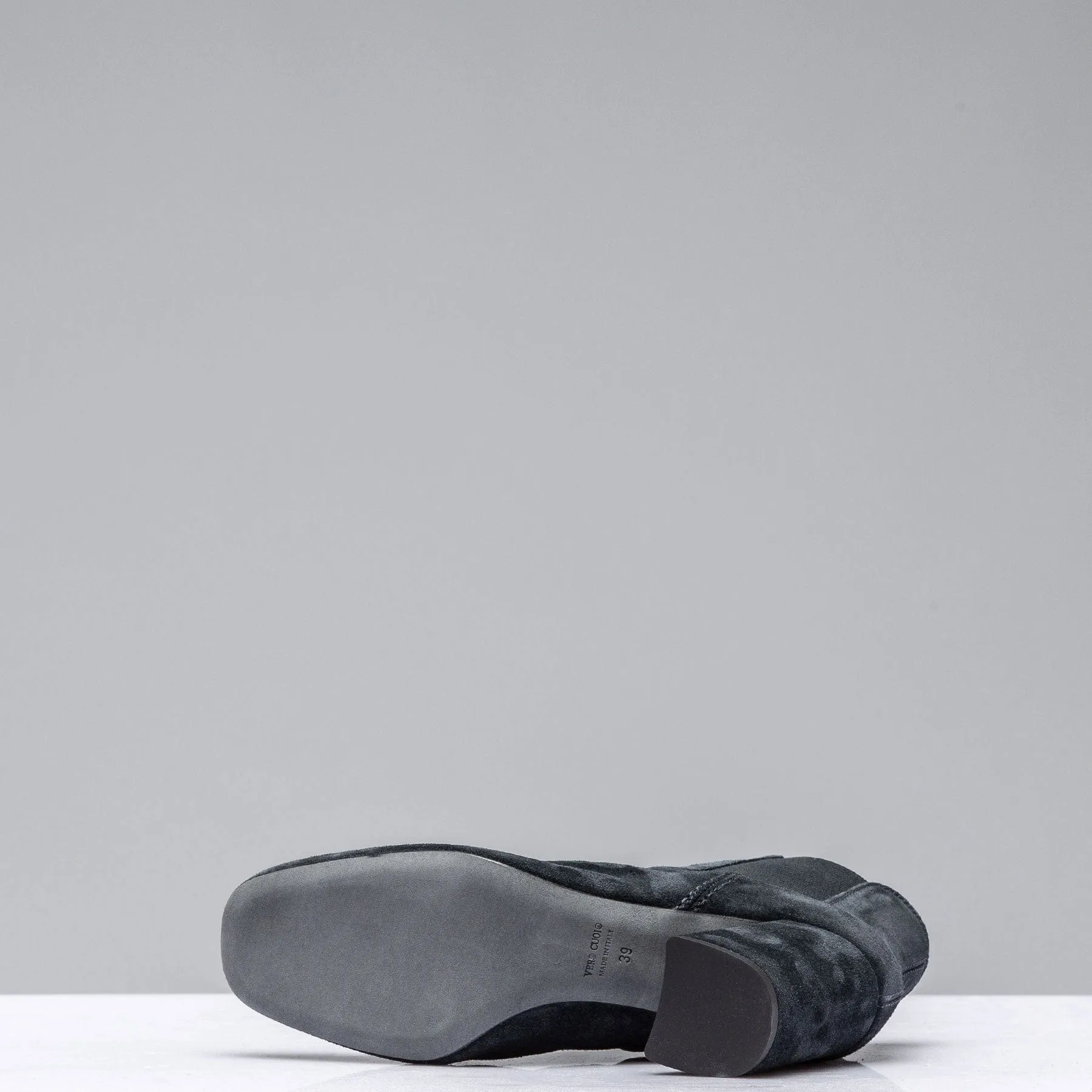 Dunia High Heel Bootie In Navy