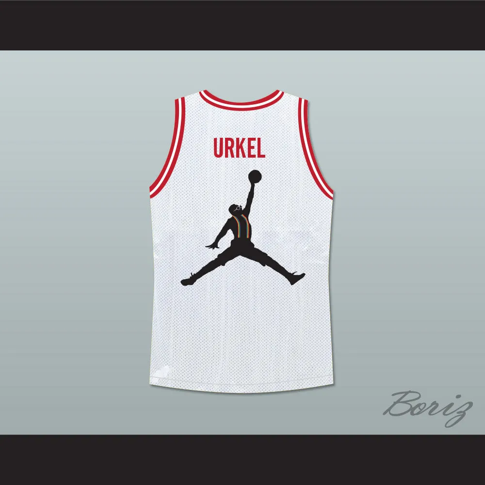 Family Matters Steve Urkel 00 Vanderbilt Muskrats High School White Basketball Jersey Deluxe Edition